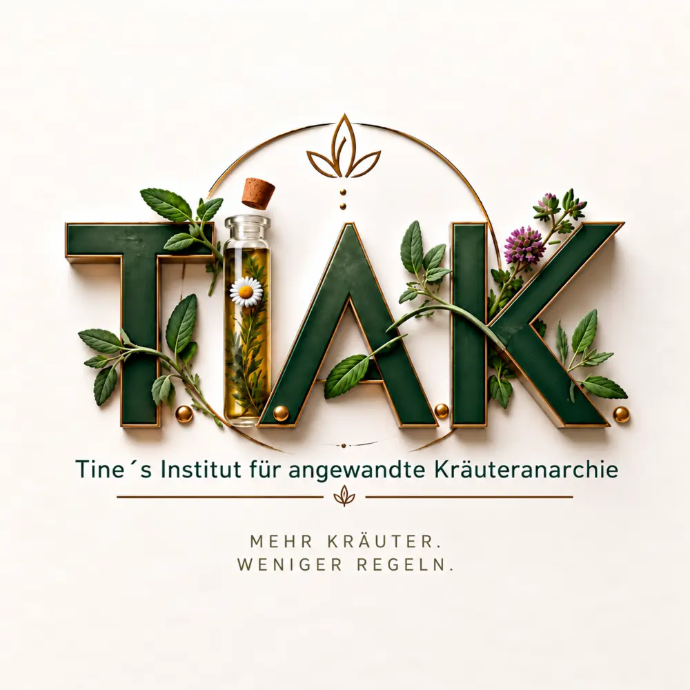 TIAK – Tine’s Institut für angewandte Kräuteranarchie. Mehr Kräuter. Weniger Regeln.